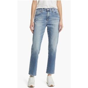 AG Adriano Goldschmied Blue Straight Leg Jeans